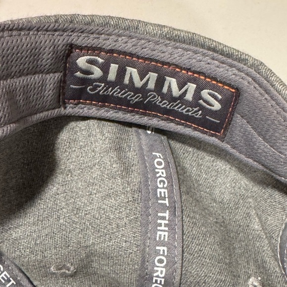 Simms Gray Simms Fishing Hat - Picture 5 of 6